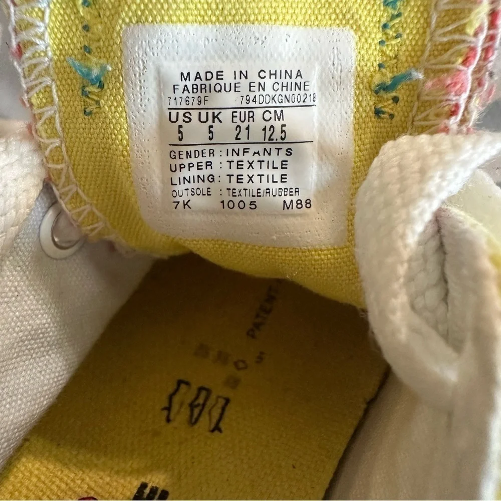 Converse Dr. Seuss Kids Sneakers - Blue, Yellow, Red